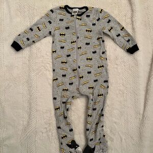 Batman Gray and Yellow Kids Footie